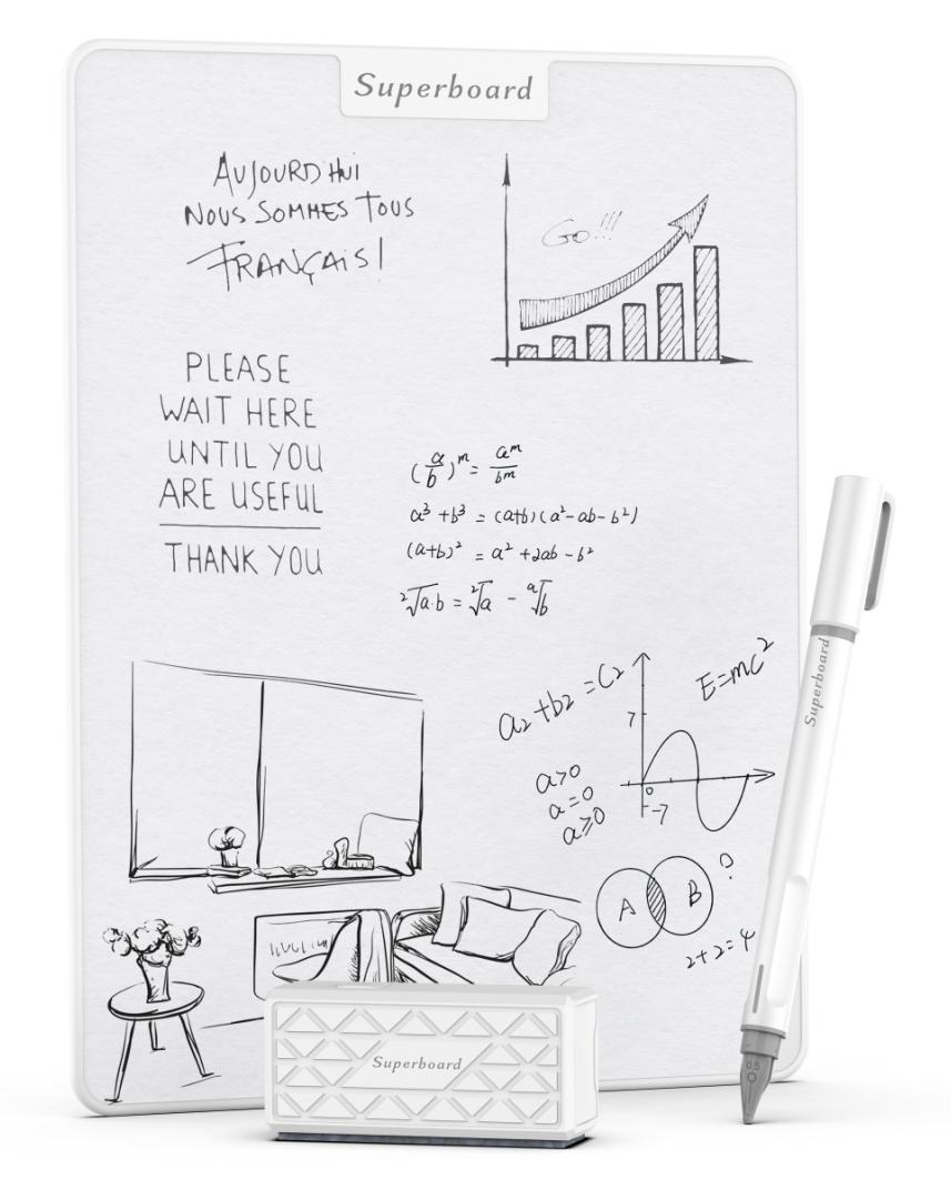 magnetic microcapsule writing board
