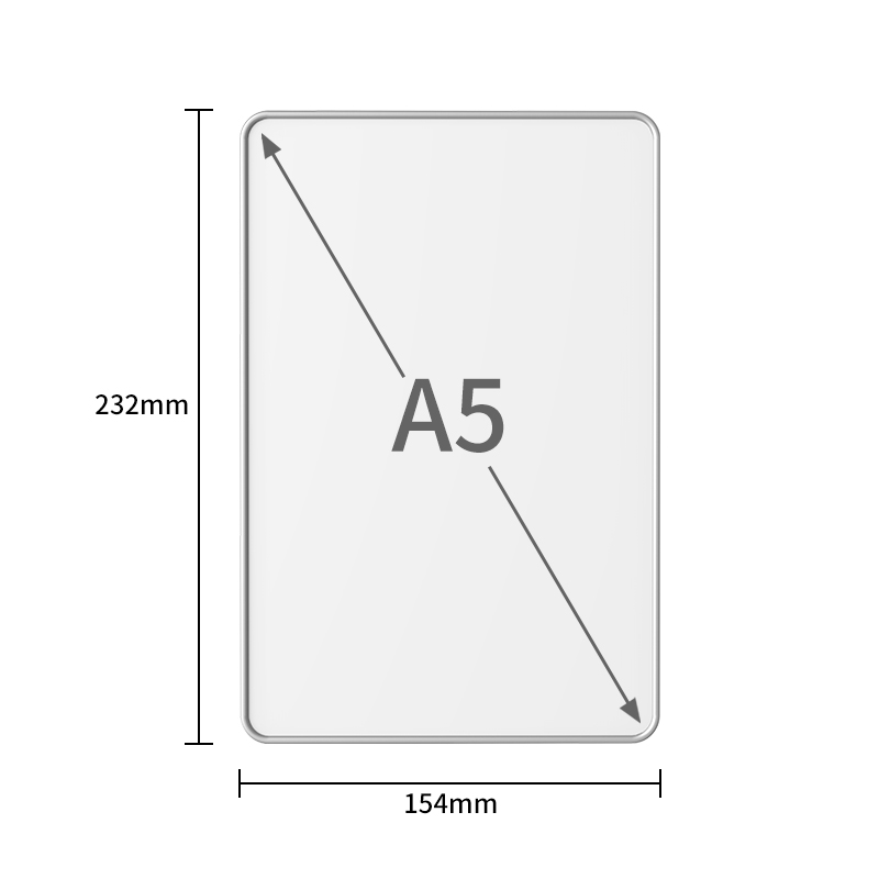 aluminium alloy --Magnetic Microcapsule writing board